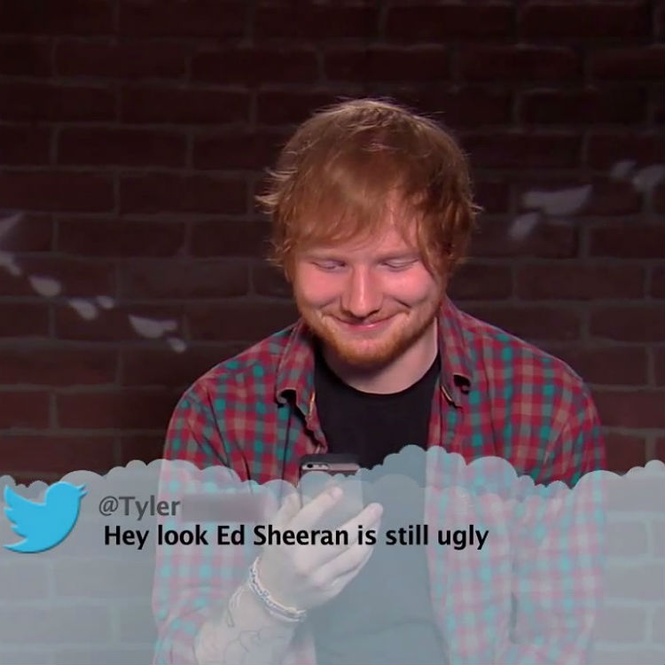 Watch Haim, Ed Sheeran, Sam Smith and more read mean tweets